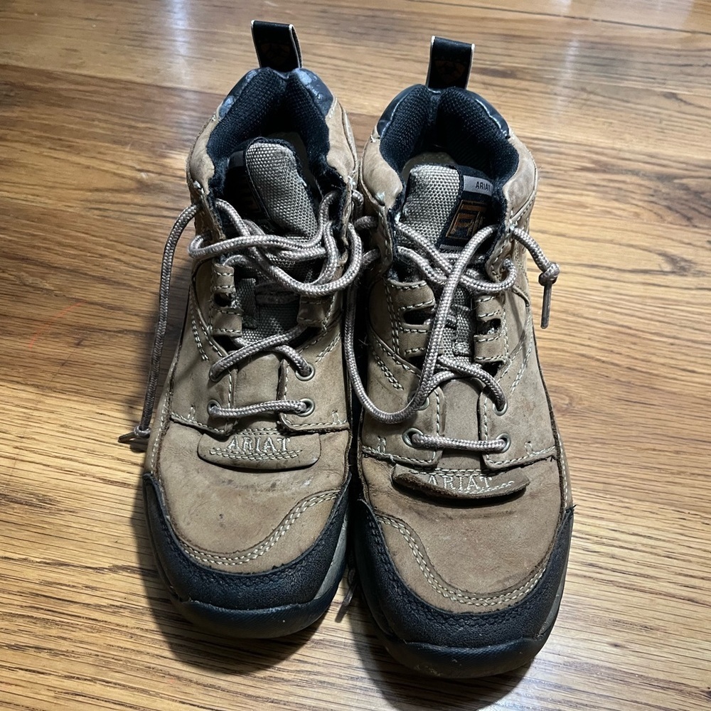 Ariat Leather Farm/Chore Hiking Work Boots Size 7B